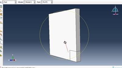 فیلم آموزش تحلیل برخورد گلوله به صفحه در آباکوس
